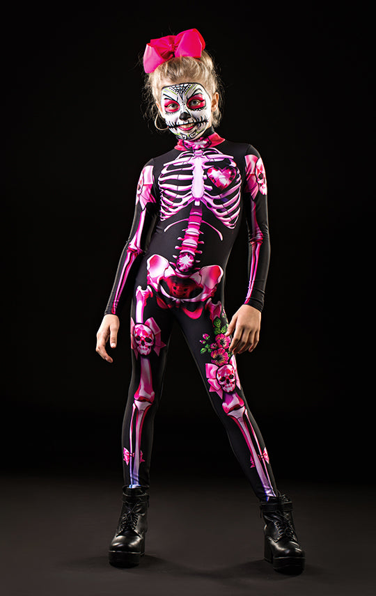 SNAKES & SPIDERS SKELETON Halloween Costume for Women, Full Body Skeleton, Gothic Style Skeleton Catsuit, fashion Spiders and Snakes Women Costume