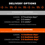 delivery options, standard shipping, express shipping