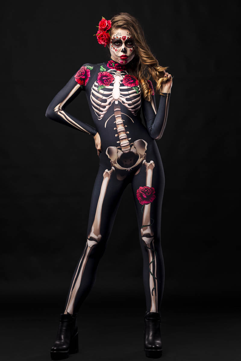 LADY DEATH Costume for Women - Style Solo or Set with Kimono