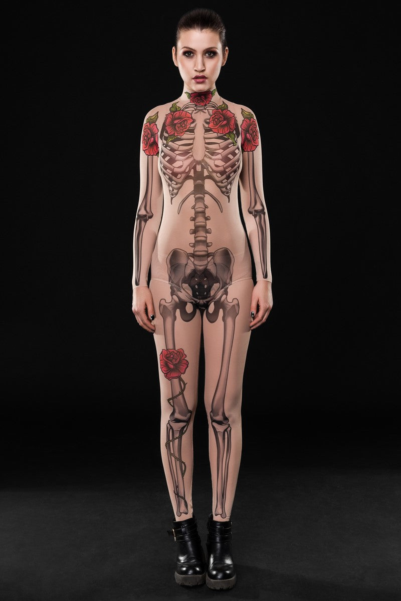 LADY DEATH Tattoo Bodysuit for Women